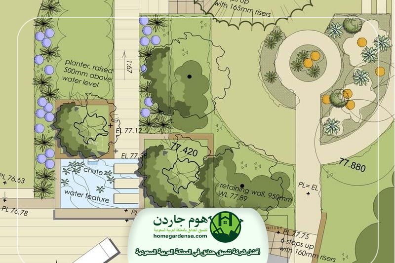 خطوات تصاميم حدائق منزلية داخلية صغيرة - هوم جاردن لتنسيق الحدائق