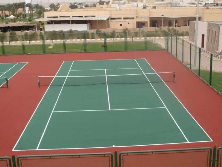 نصائح ذهبية لتصميم ملاعب تنس في الرياض