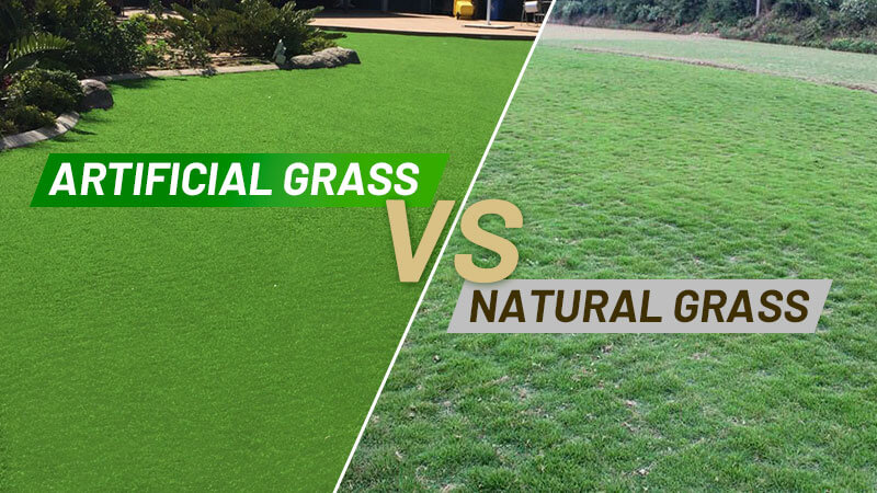 Can You Tell the Difference? Artificial Grass vs Natural Grass in Modern Landscaping 2 Can You Tell the Difference? Artificial Grass vs Natural Grass in Modern Landscaping – homegardensa.com